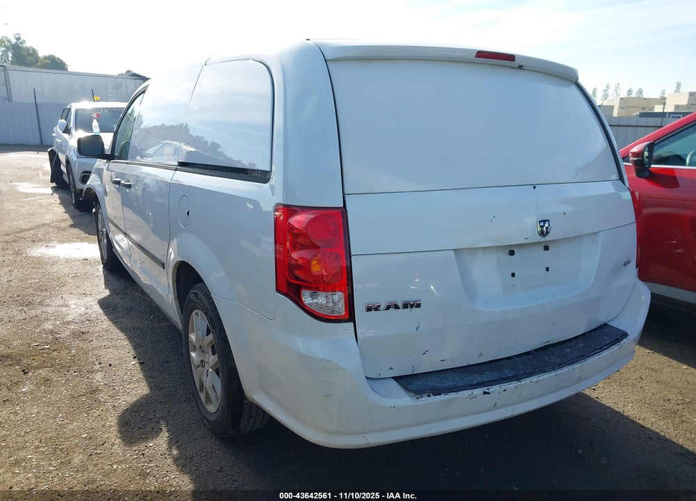 2014 RAM CARGO TRADESMAN VIN: 2C4JRGAG9ER468126