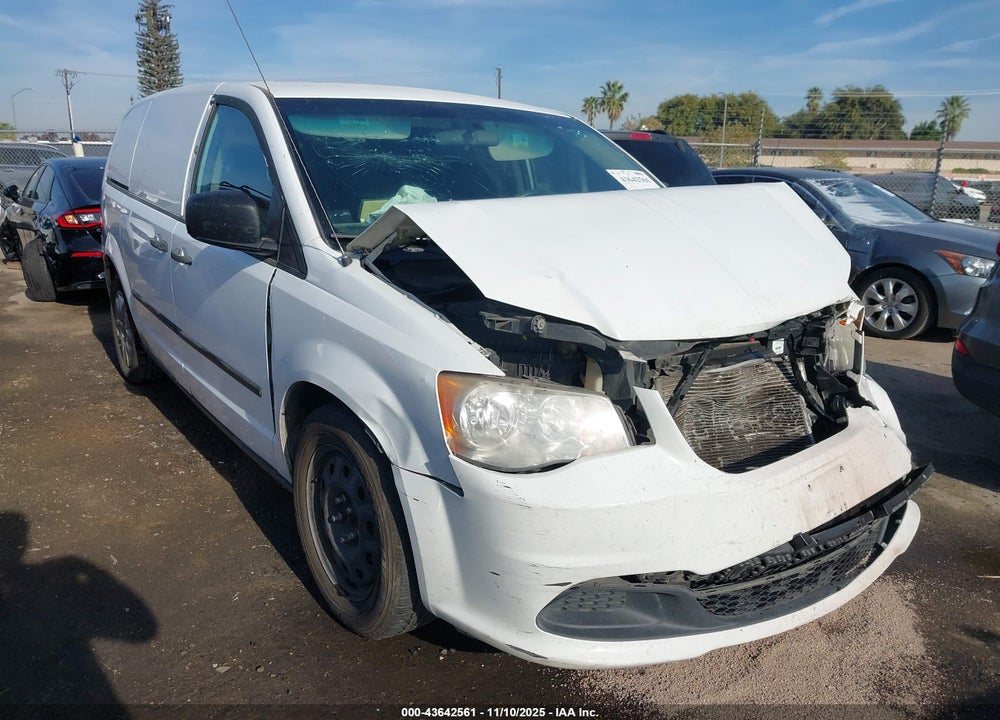 2014 RAM CARGO TRADESMAN VIN: 2C4JRGAG9ER468126