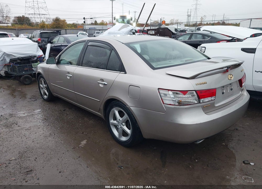 2007 HYUNDAI SONATA LIMITED/SE V6 VIN: 5NPEU46F37H217990