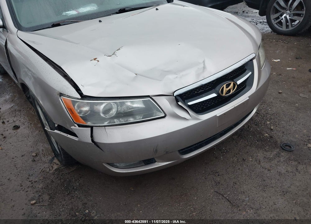 2007 HYUNDAI SONATA LIMITED/SE V6 VIN: 5NPEU46F37H217990