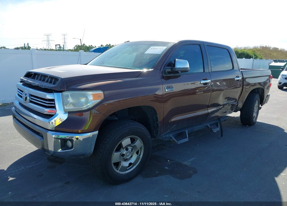 2016 TOYOTA TUNDRA 1794 5.7L V8 VIN: 5TFAW5F13GX552030