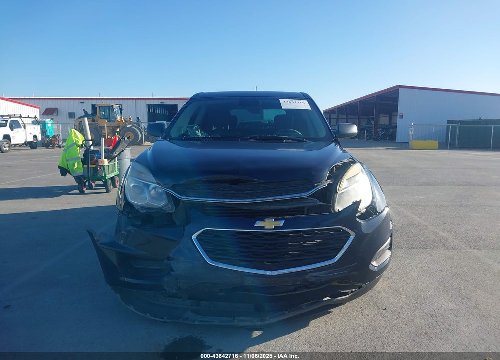 2016 CHEVROLET EQUINOX LS VIN: 2GNALBEK3G1160817