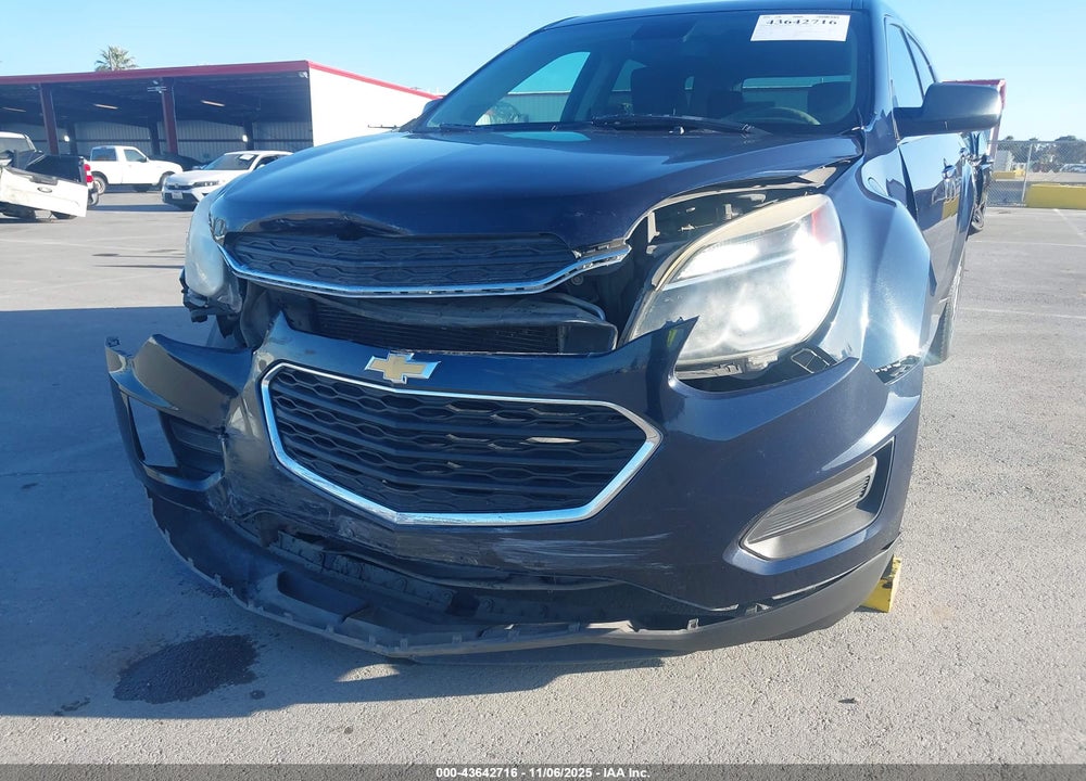 2016 CHEVROLET EQUINOX LS VIN: 2GNALBEK3G1160817