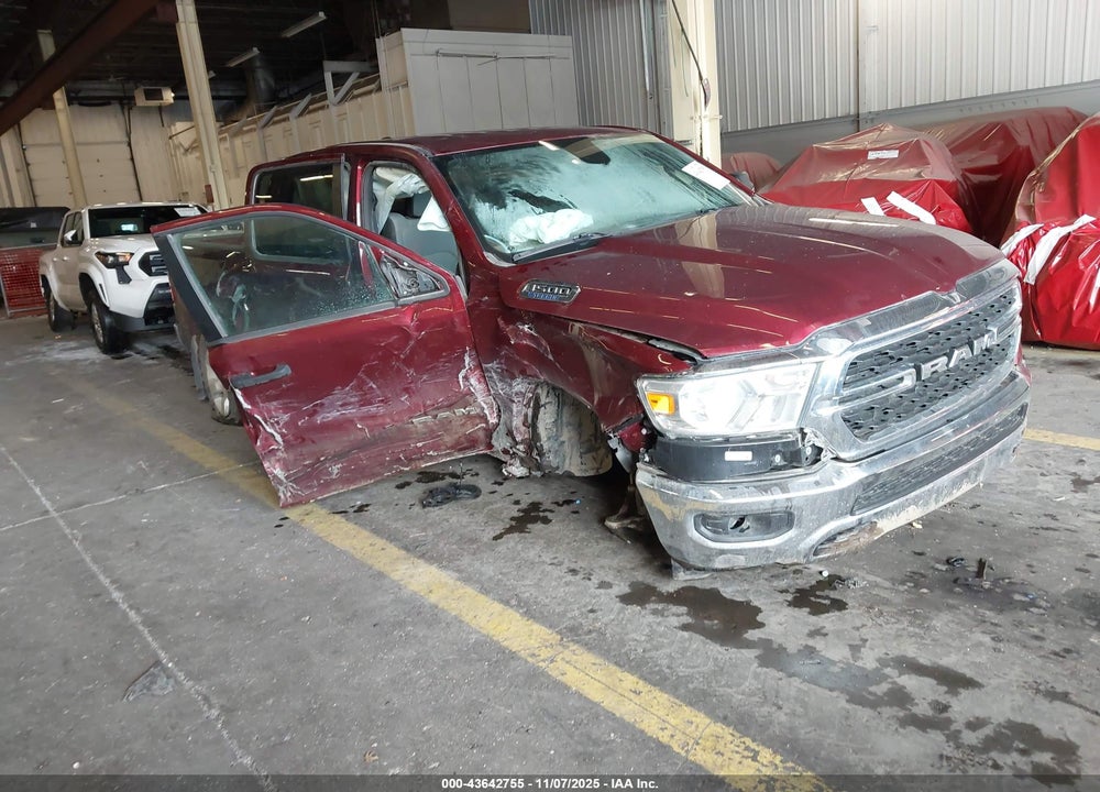 2023 RAM 1500 BIG HORN  4X4 5'7 BOX VIN: 1C6RRFFG7PN539529