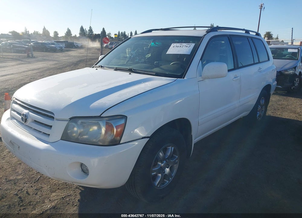 2004 TOYOTA HIGHLANDER V6 VIN: JTEEP21A940064365