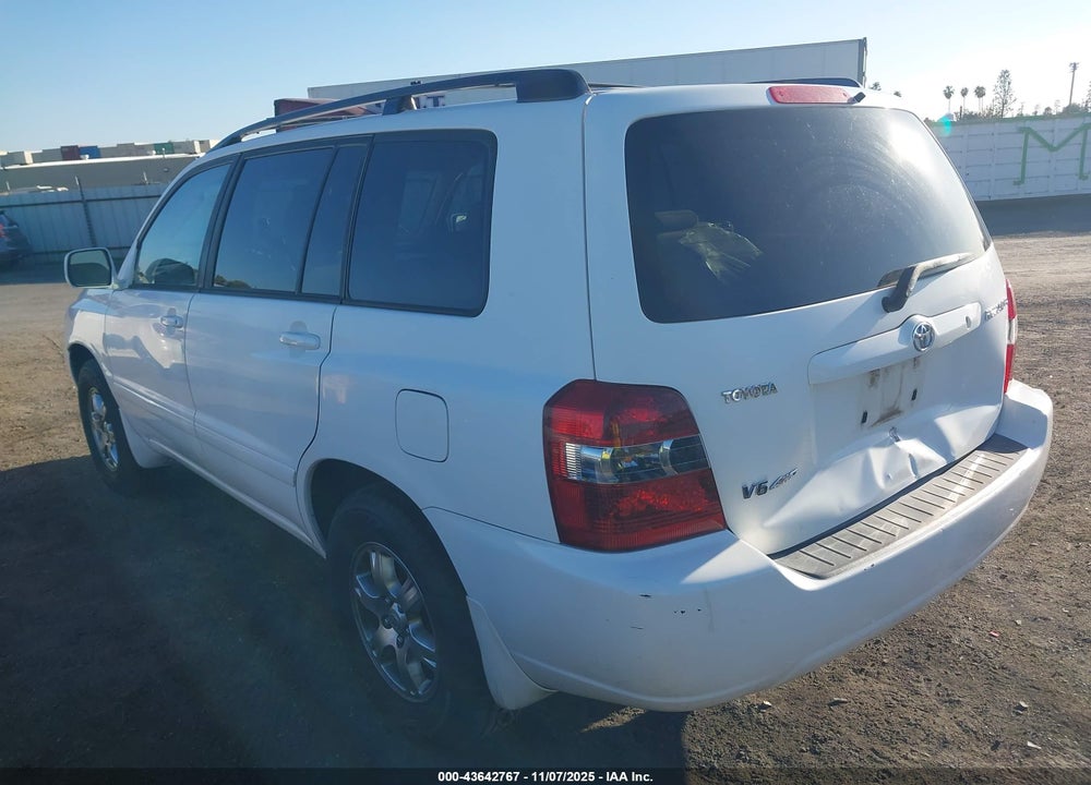 2004 TOYOTA HIGHLANDER V6 VIN: JTEEP21A940064365