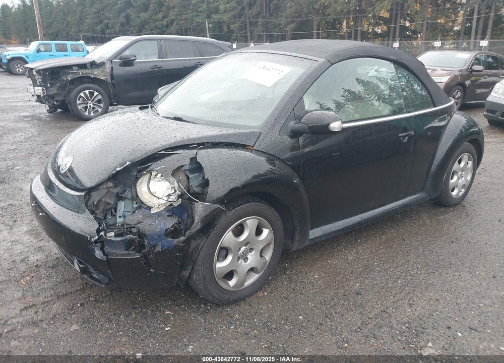 2003 VOLKSWAGEN NEW BEETLE GLS VIN: 3VWCK21Y83M302593