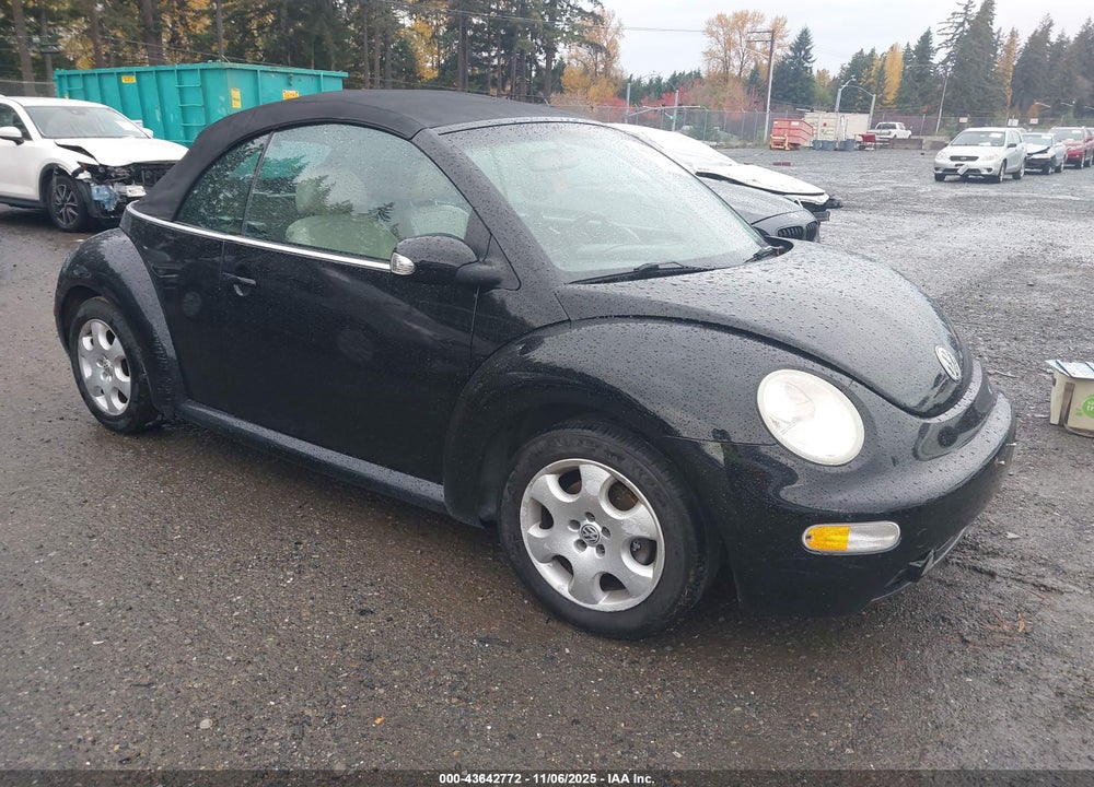 2003 VOLKSWAGEN NEW BEETLE GLS VIN: 3VWCK21Y83M302593