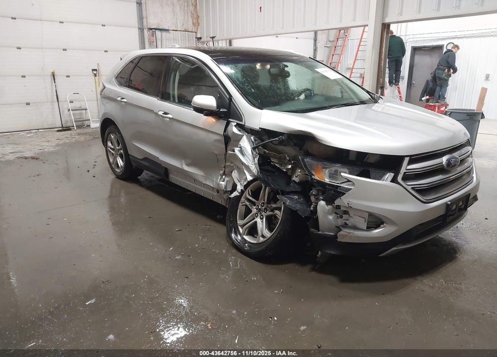 2017 FORD EDGE TITANIUM VIN: 2FMPK4K90HBB46853