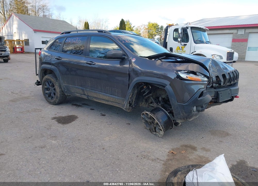 2018 JEEP CHEROKEE TRAILHAWK 4X4 VIN: 1C4PJMBX6JD512658
