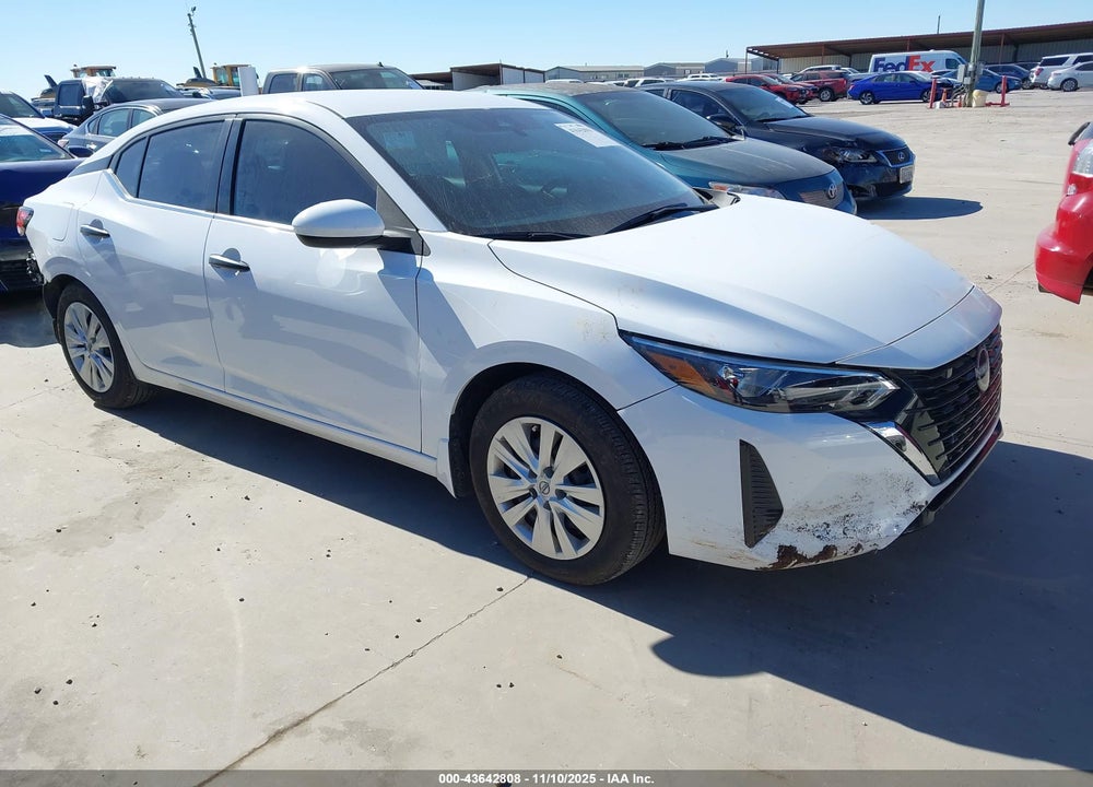 2025 NISSAN SENTRA S VIN: 3N1AB8BV9SY253075