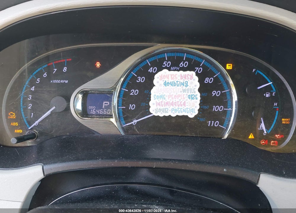 2014 TOYOTA SIENNA XLE 7 PASSENGER VIN: 5TDDK3DC3ES071800