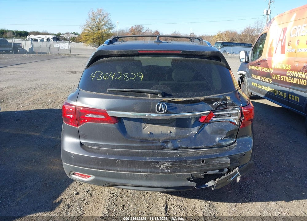 2014 ACURA MDX VIN: 5FRYD4H85EB038372