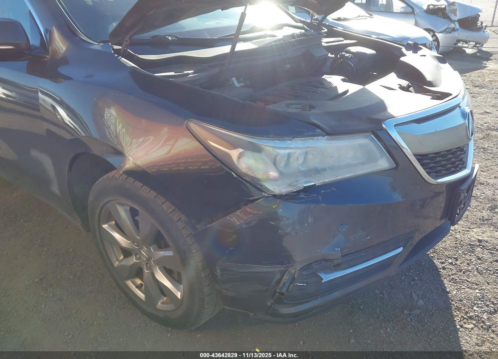 2014 ACURA MDX VIN: 5FRYD4H85EB038372