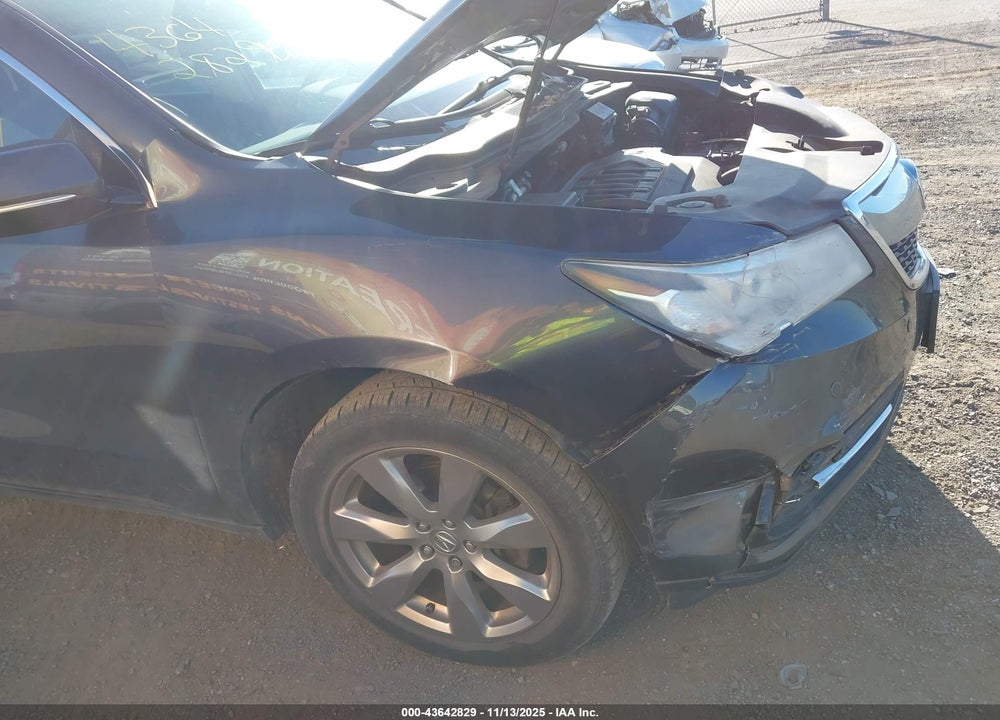2014 ACURA MDX VIN: 5FRYD4H85EB038372