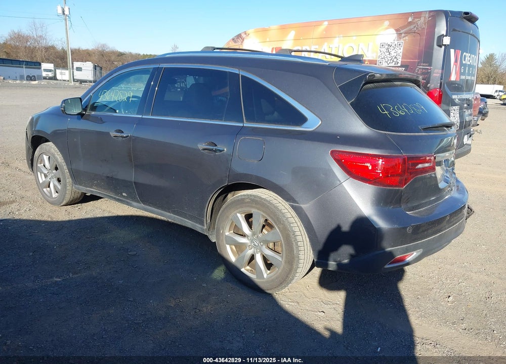 2014 ACURA MDX VIN: 5FRYD4H85EB038372