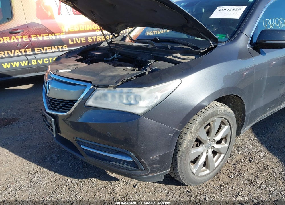 2014 ACURA MDX VIN: 5FRYD4H85EB038372