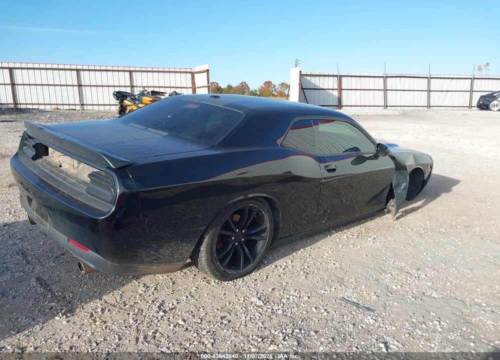 2016 DODGE CHALLENGER R/T VIN: 2C3CDZBT7GH240752