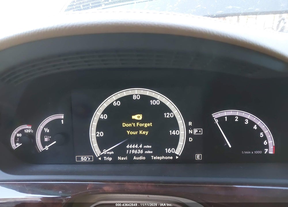 2012 MERCEDES-BENZ S 550 4MATIC VIN: WDDNG9EB3CA433879