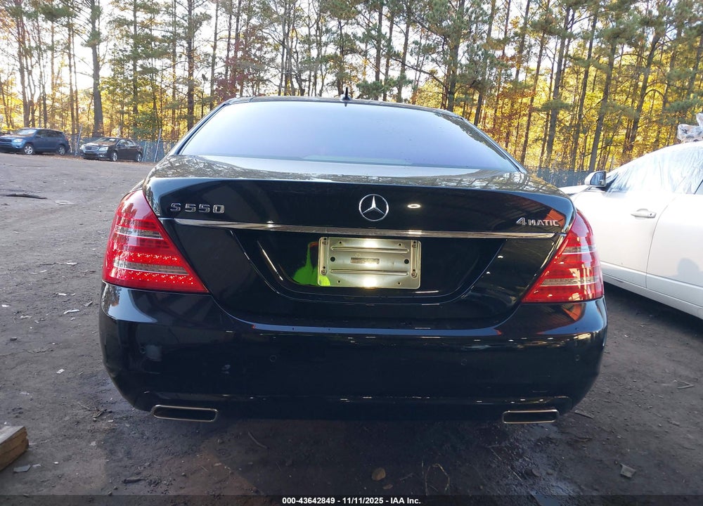 2012 MERCEDES-BENZ S 550 4MATIC VIN: WDDNG9EB3CA433879