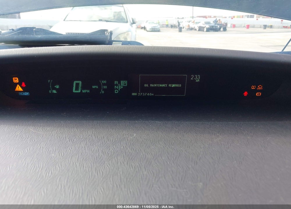 2011 TOYOTA PRIUS TWO VIN: JTDKN3DU0B1367776