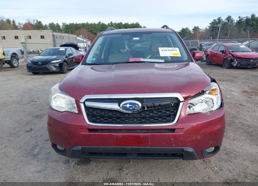 2015 SUBARU FORESTER 2.5I TOURING VIN: JF2SJAWC9FH511232