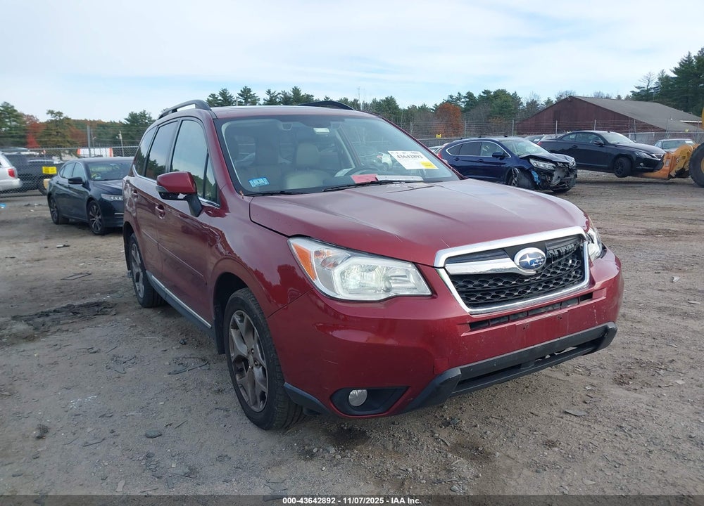 2015 SUBARU FORESTER 2.5I TOURING VIN: JF2SJAWC9FH511232