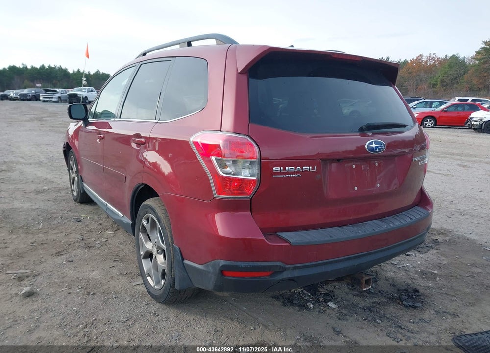 2015 SUBARU FORESTER 2.5I TOURING VIN: JF2SJAWC9FH511232
