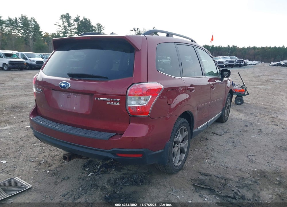2015 SUBARU FORESTER 2.5I TOURING VIN: JF2SJAWC9FH511232