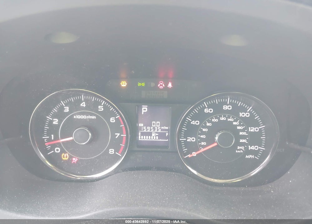 2015 SUBARU FORESTER 2.5I TOURING VIN: JF2SJAWC9FH511232