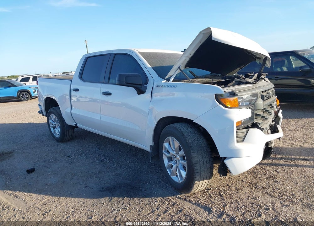 2025 CHEVROLET SILVERADO 1500 2WD  SHORT BED CUSTOM VIN: 1GCPABEK4SZ178266