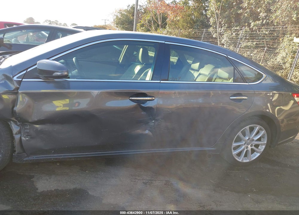 2013 TOYOTA AVALON LIMITED VIN: 4T1BK1EB4DU004355