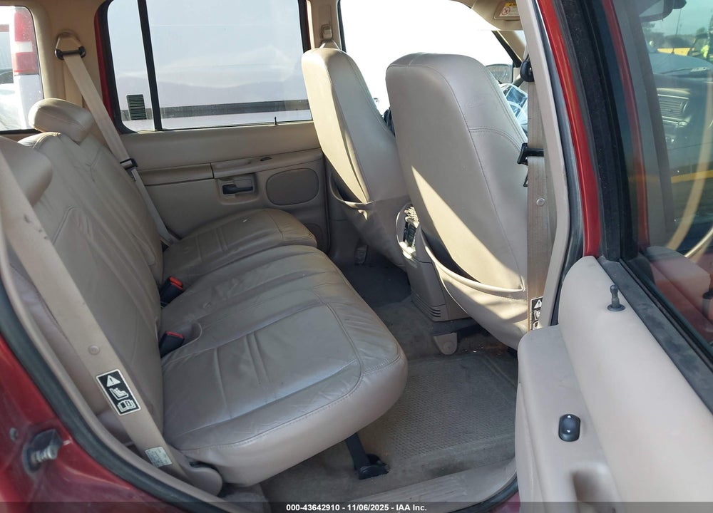 2001 MERCURY MOUNTAINEER VIN: 4M2DU86P01UJ00578