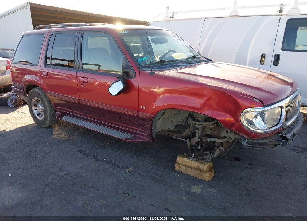 2001 MERCURY MOUNTAINEER VIN: 4M2DU86P01UJ00578