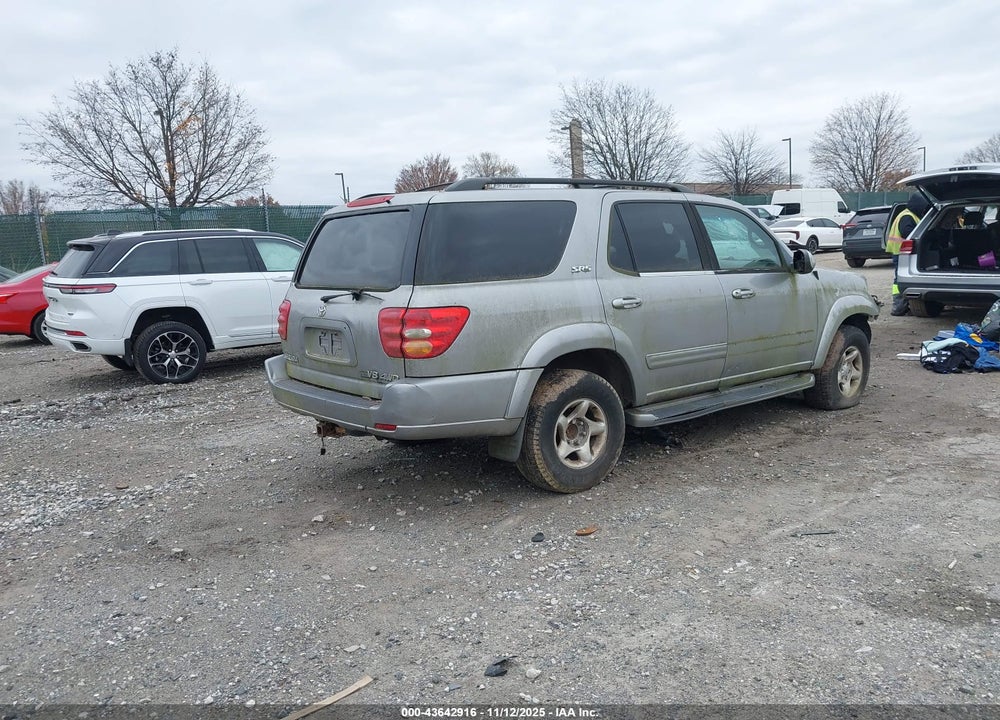 2001 TOYOTA SEQUOIA SR5 V8 VIN: 5TDBT44A01S002081