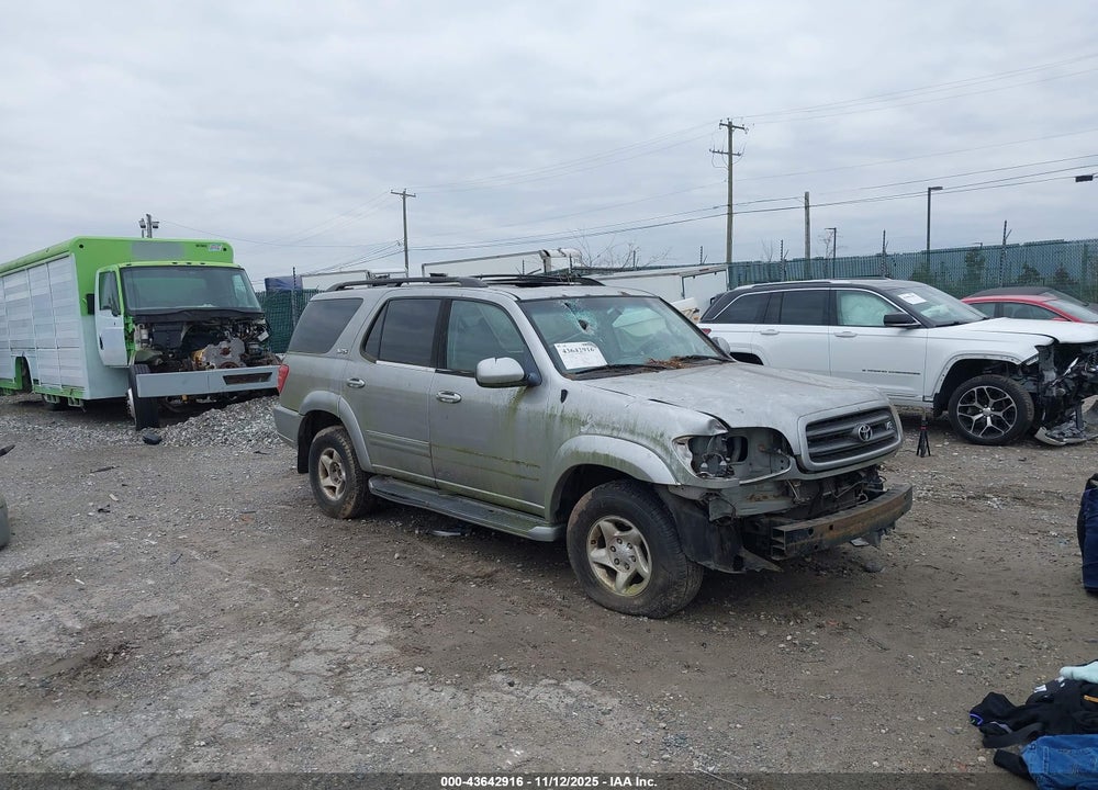 2001 TOYOTA SEQUOIA SR5 V8 VIN: 5TDBT44A01S002081