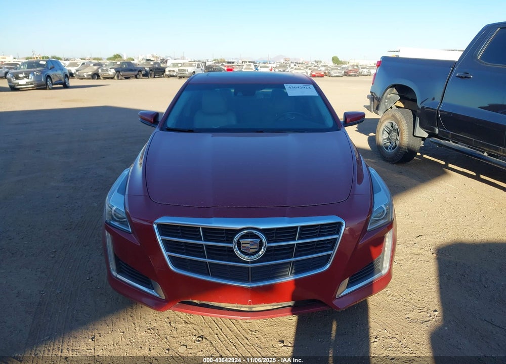 2014 CADILLAC CTS LUXURY VIN: 1G6AX5SX7E0135512