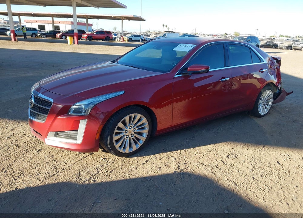 2014 CADILLAC CTS LUXURY VIN: 1G6AX5SX7E0135512
