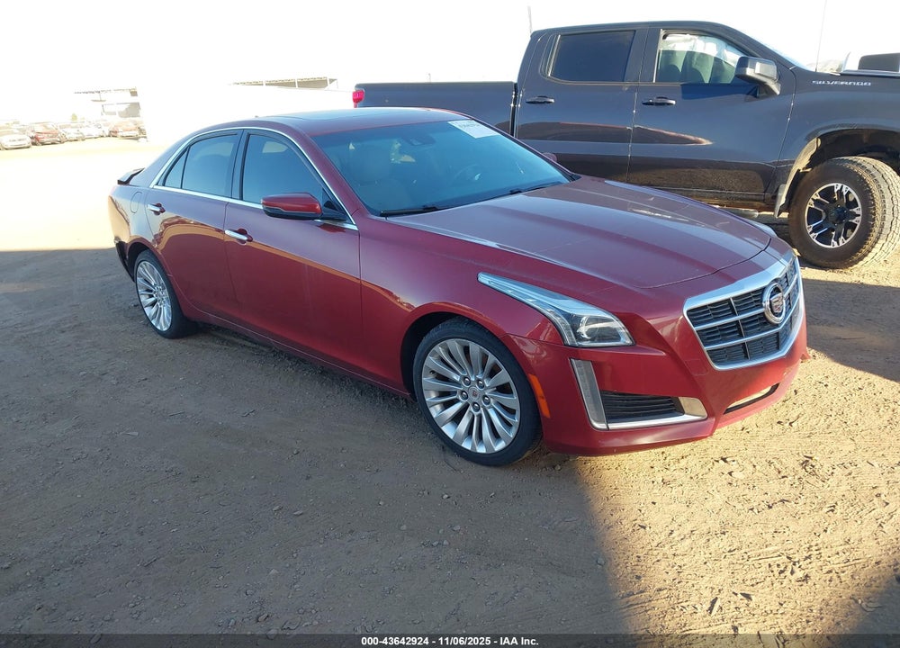 2014 CADILLAC CTS LUXURY VIN: 1G6AX5SX7E0135512