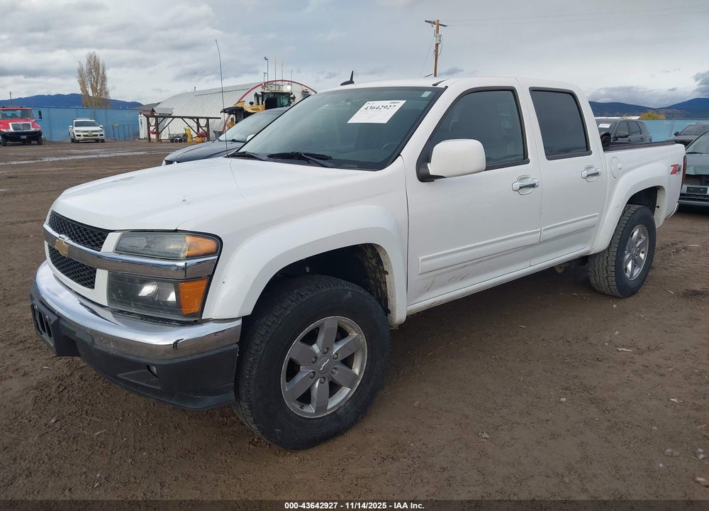 2012 CHEVROLET COLORADO 2LT VIN: 1GCHTDFE7C8117021