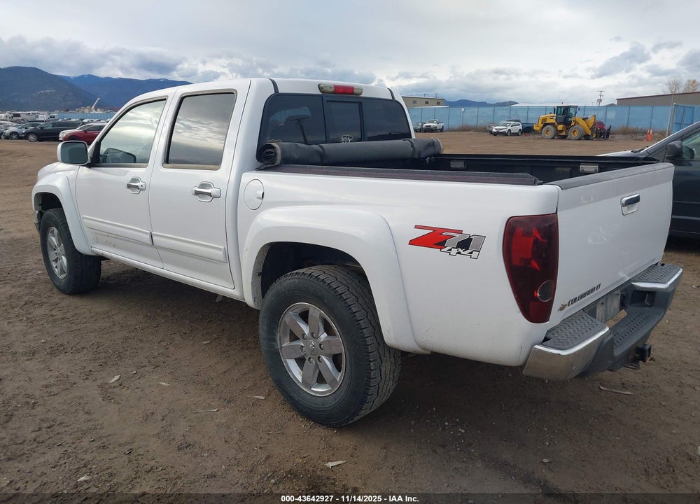2012 CHEVROLET COLORADO 2LT VIN: 1GCHTDFE7C8117021