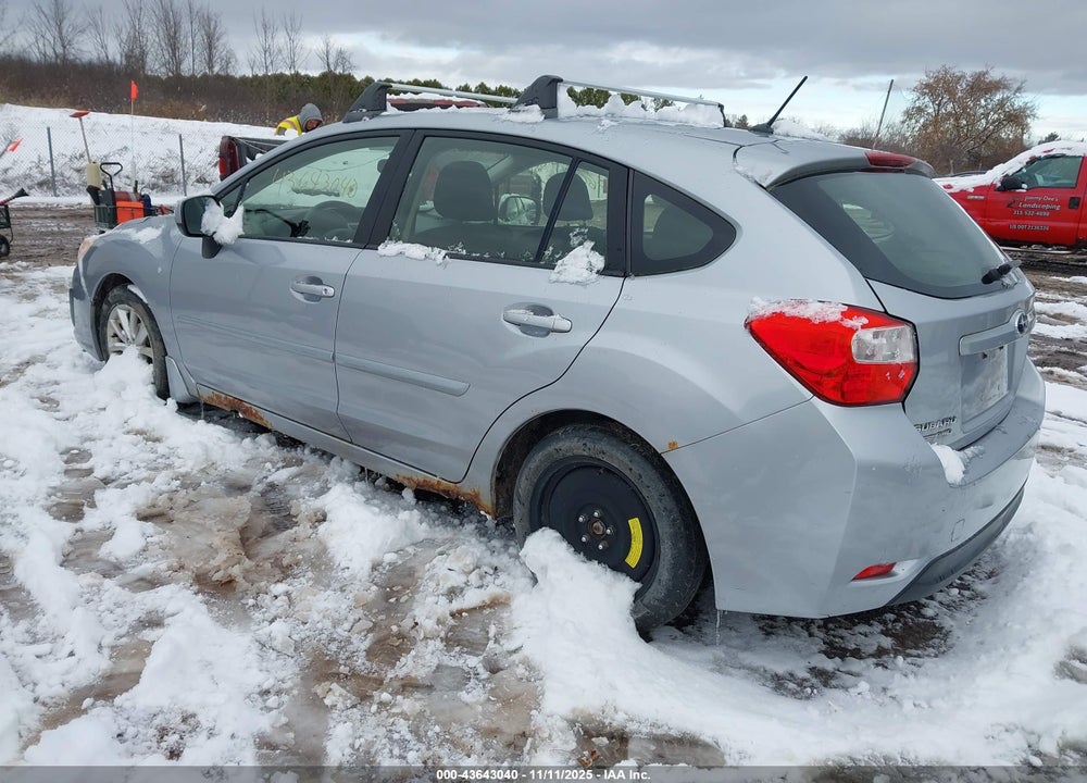 2012 SUBARU IMPREZA 2.0I PREMIUM VIN: JF1GPAC66CH242044