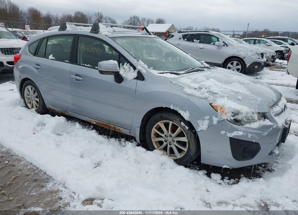 2012 SUBARU IMPREZA 2.0I PREMIUM VIN: JF1GPAC66CH242044