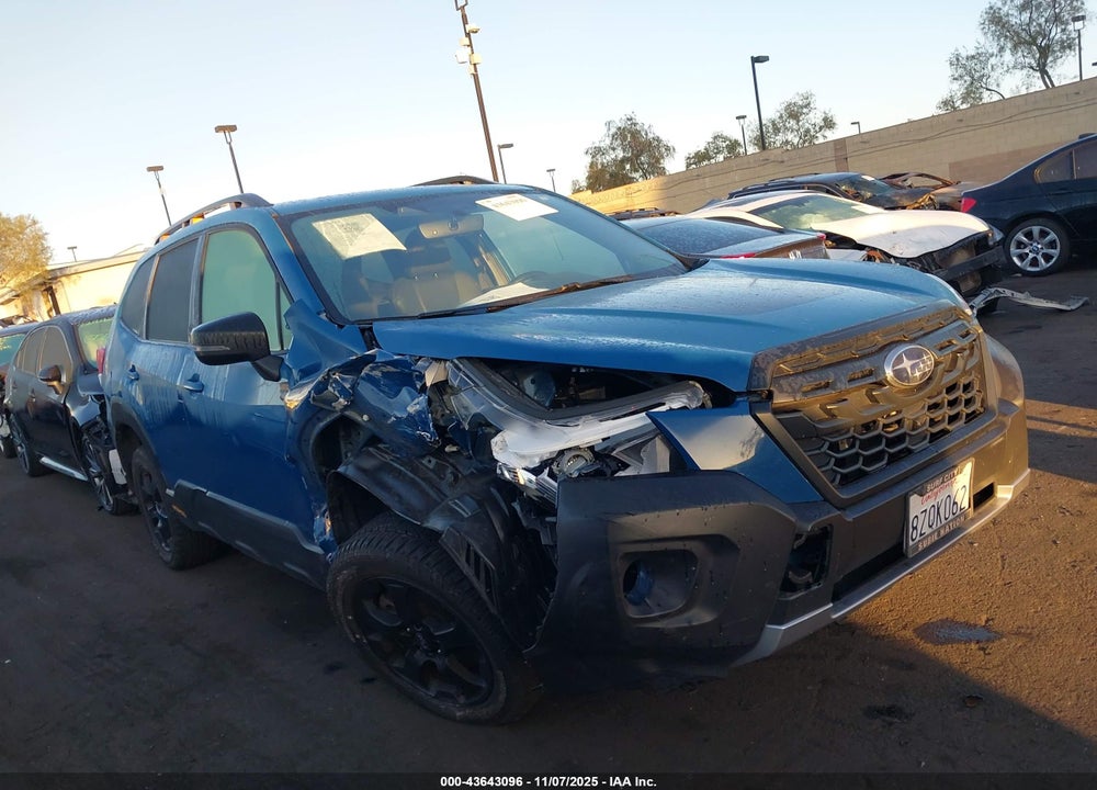 2022 SUBARU FORESTER WILDERNESS VIN: JF2SKAMC5NH404872