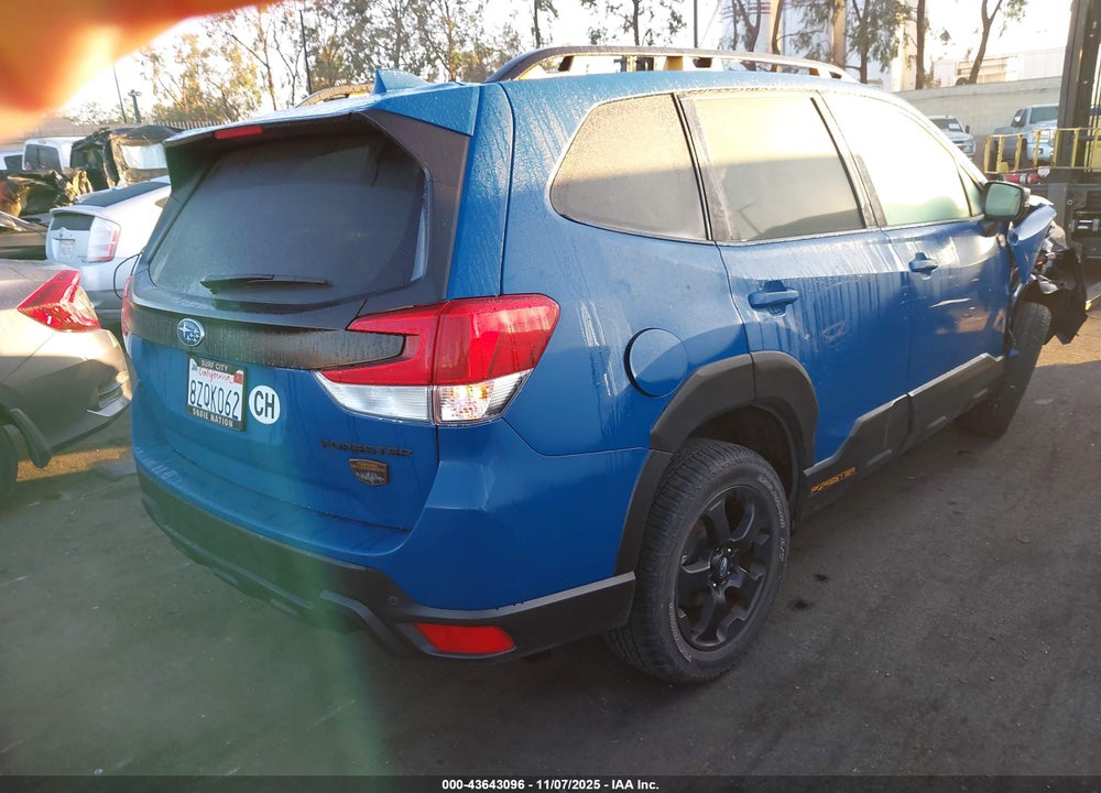 2022 SUBARU FORESTER WILDERNESS VIN: JF2SKAMC5NH404872
