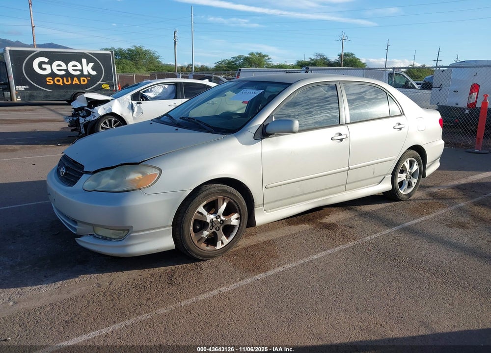 2004 TOYOTA COROLLA S VIN: 1NXBR32E64Z256131