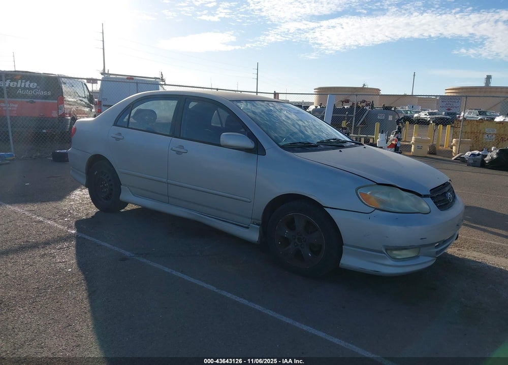 2004 TOYOTA COROLLA S VIN: 1NXBR32E64Z256131