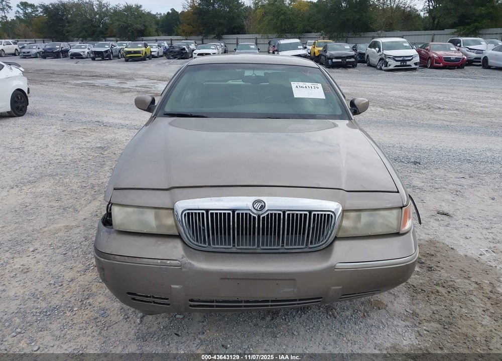 2001 MERCURY GRAND MARQUIS LS VIN: 2MEFM75W11X661834