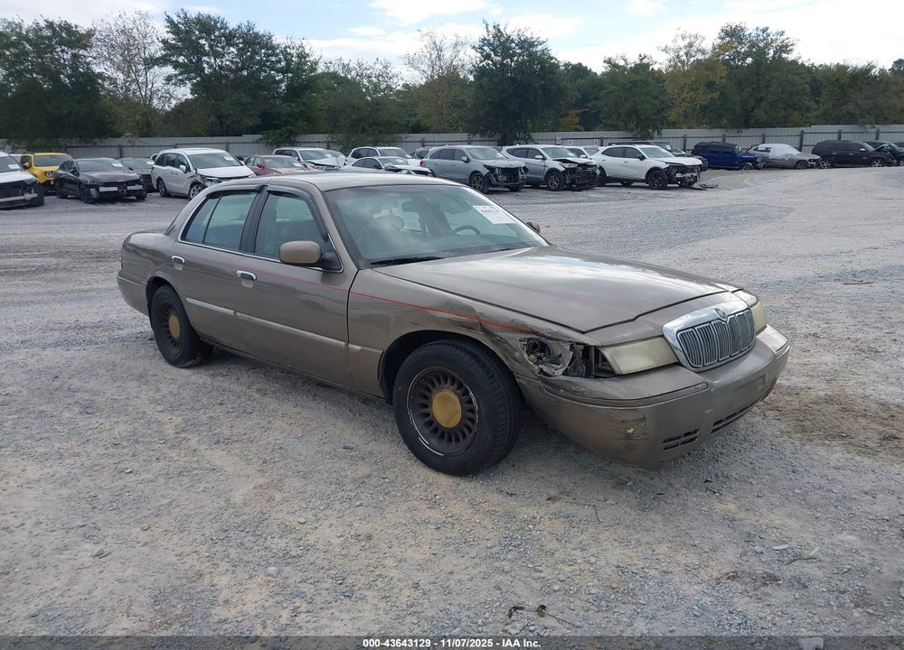 2001 MERCURY GRAND MARQUIS LS VIN: 2MEFM75W11X661834