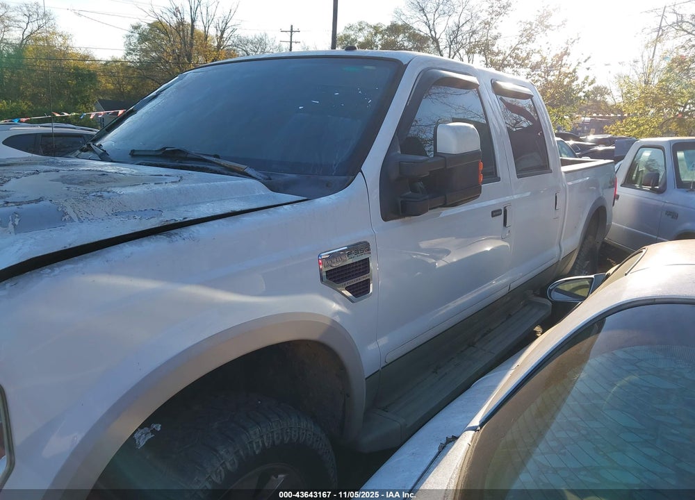 2008 FORD F-350 FX4/HARLEY-DAVIDSON/KING RANCH/LARIAT/XL/XLT VIN: 1FTWW31R98EC56174
